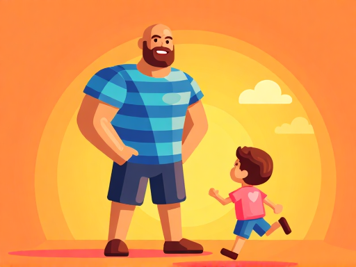 Dad's Sweet Candy Quest
