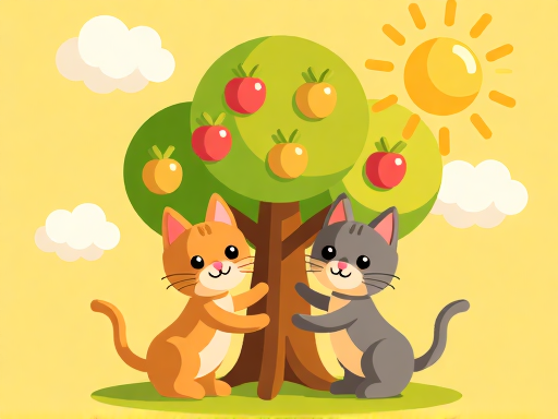 Cat Clan's Apple Clash